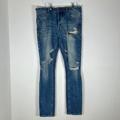 Ksubi Distressed Denim Jeans Size 34