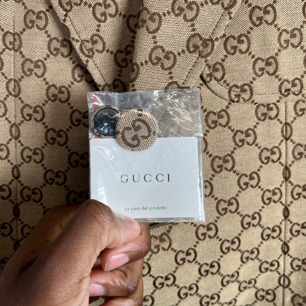 Gucci GG Monogram Canvas Two Piece Suit
