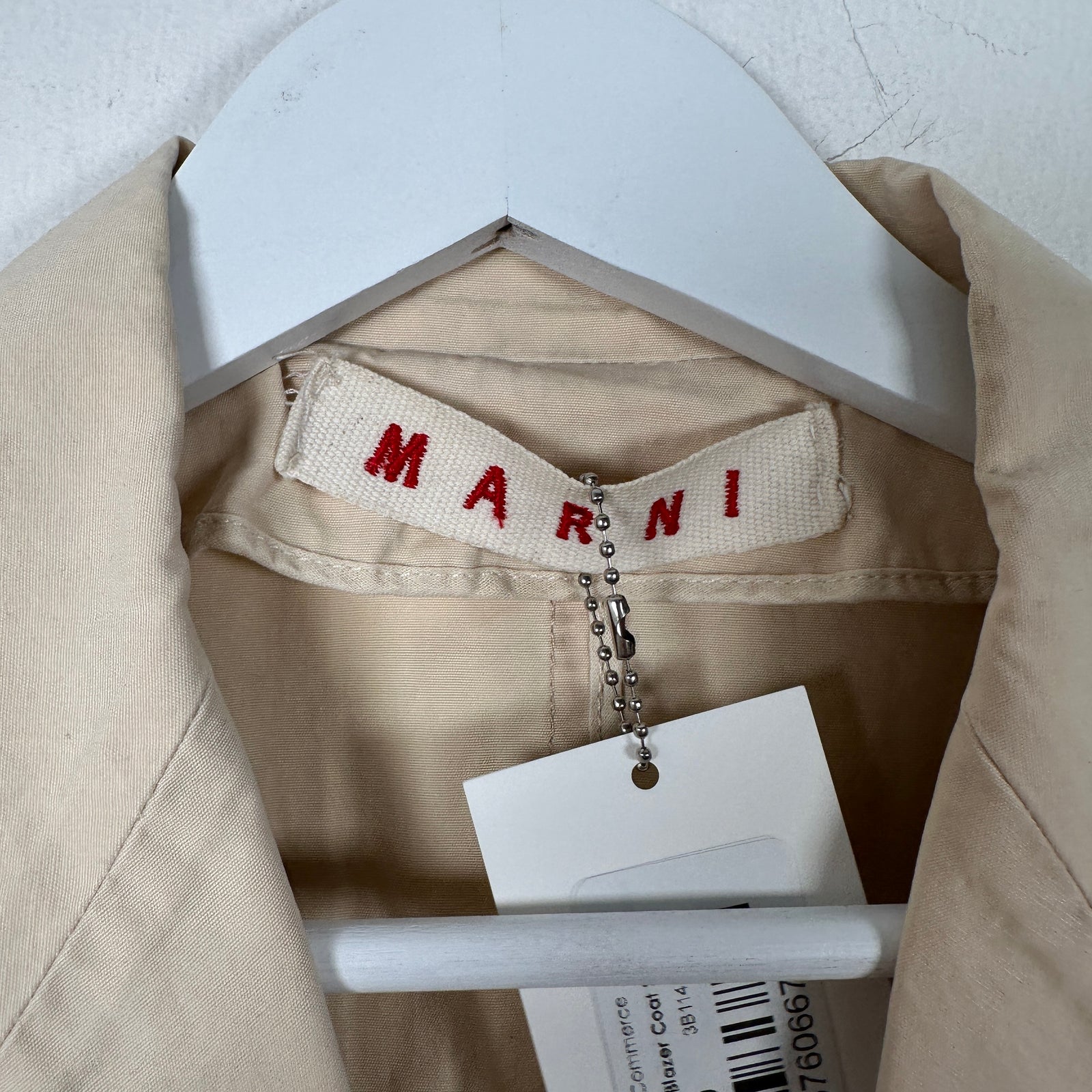 Marni Chore Blazer Coat Size 48