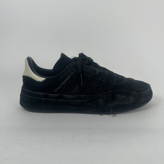 Yohji Yamamoto Y-3 Adidas Black Sashiko Gazelles Size 9