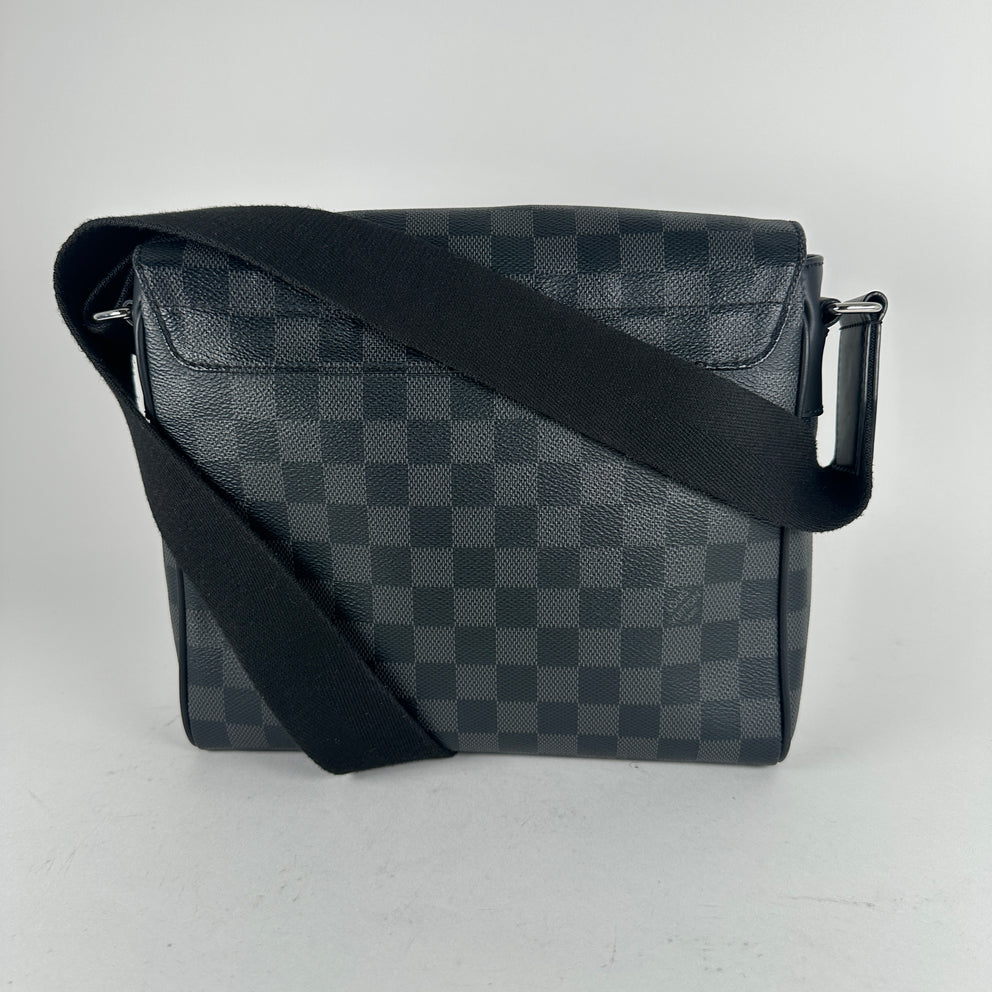 Louis Vuitton Graphite Damier District PM Cross Body