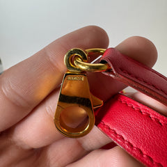 Hermès Kelly Red Retourne 32 Handbag