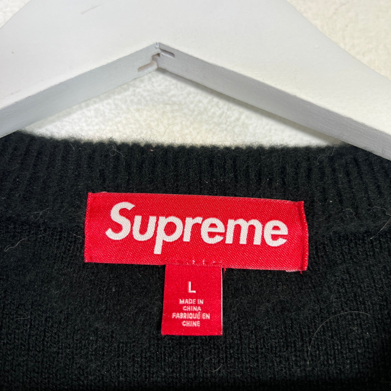 Supreme FW25 Brushed Stripe Sweater