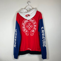 Chrome Hearts Tri-Color Matty Boy Chomper Horseshoe Hoodie Size XL