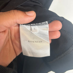 Givenchy Black Flame Print Tee Size S