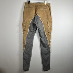 Greg Lauren Tan Hybrid Cargo Pants Size 30