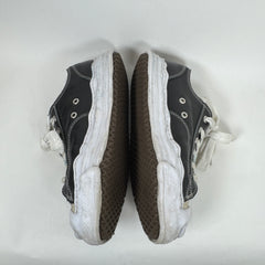 MMY Black Leather Peterson Sneaker Size 43