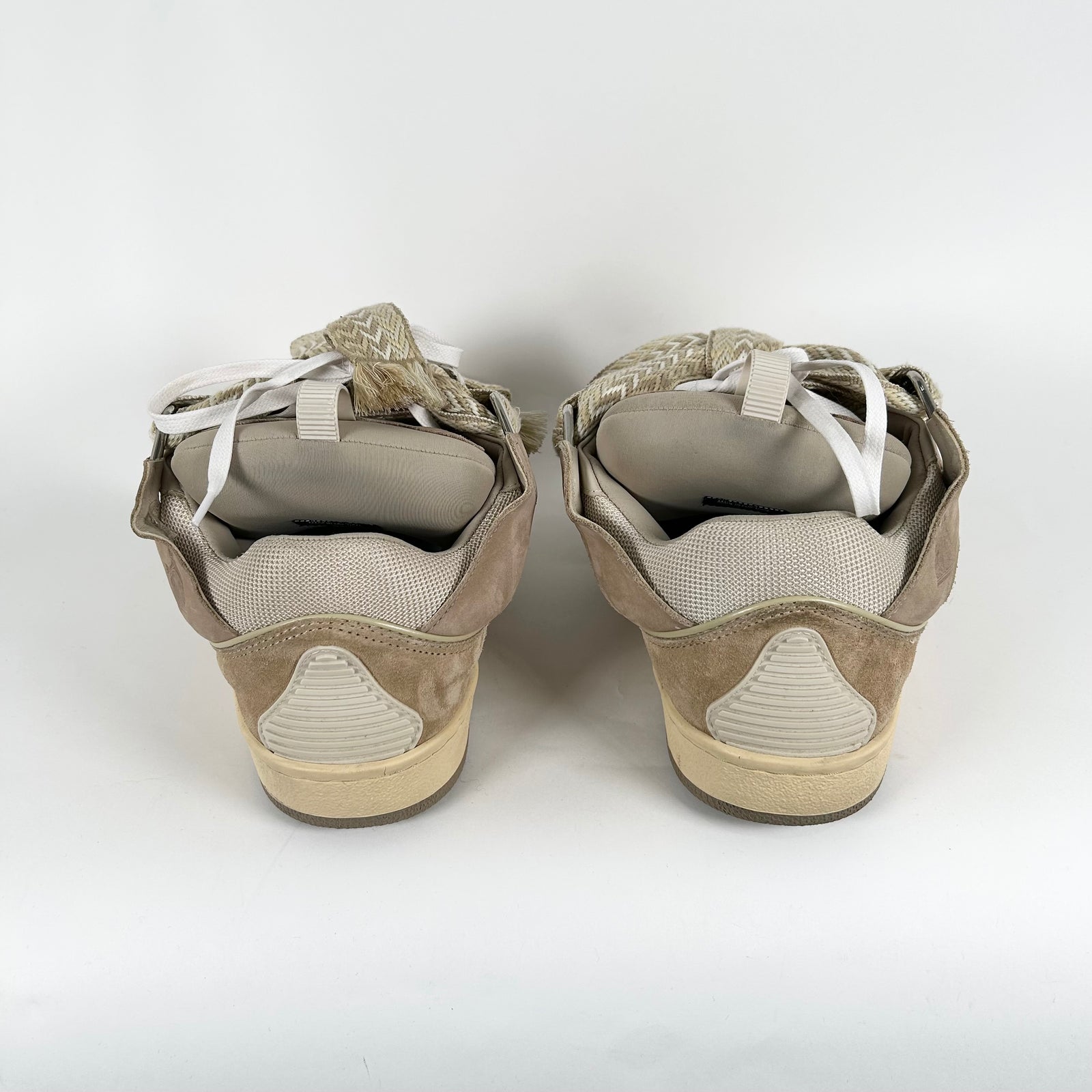Lanvin Khaki Curb Sneaker Size 44