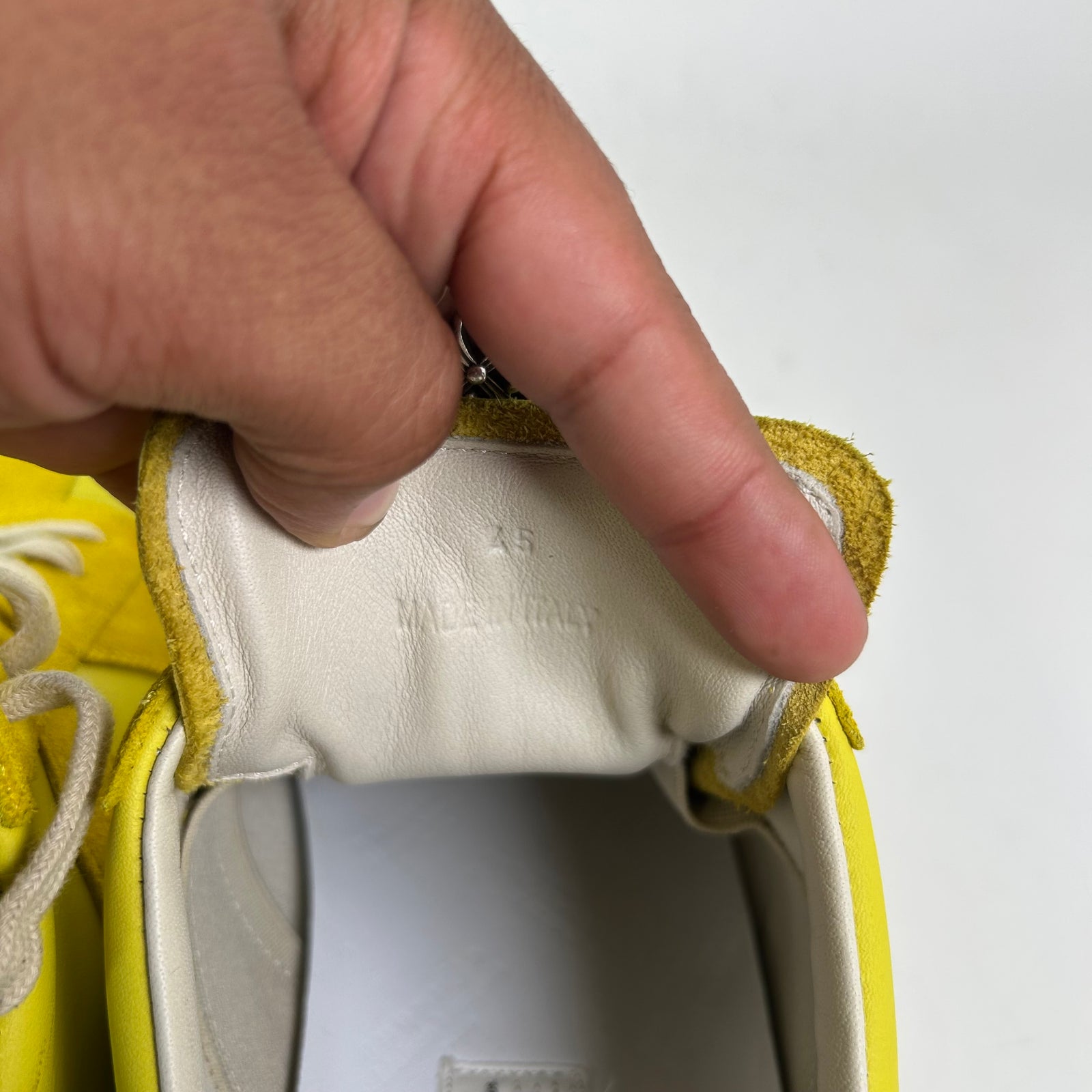 Maison Margiela Yellow Replica Gats Size 45