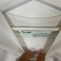 Off-White Burgundy Spider Graphic T-shirt Size M