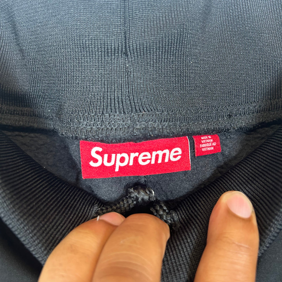Supreme Black Wind Stopper Sweatpants Size S