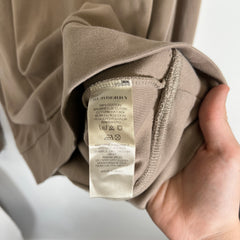Burberry 1/4 Zip Khaki Fleece XXL