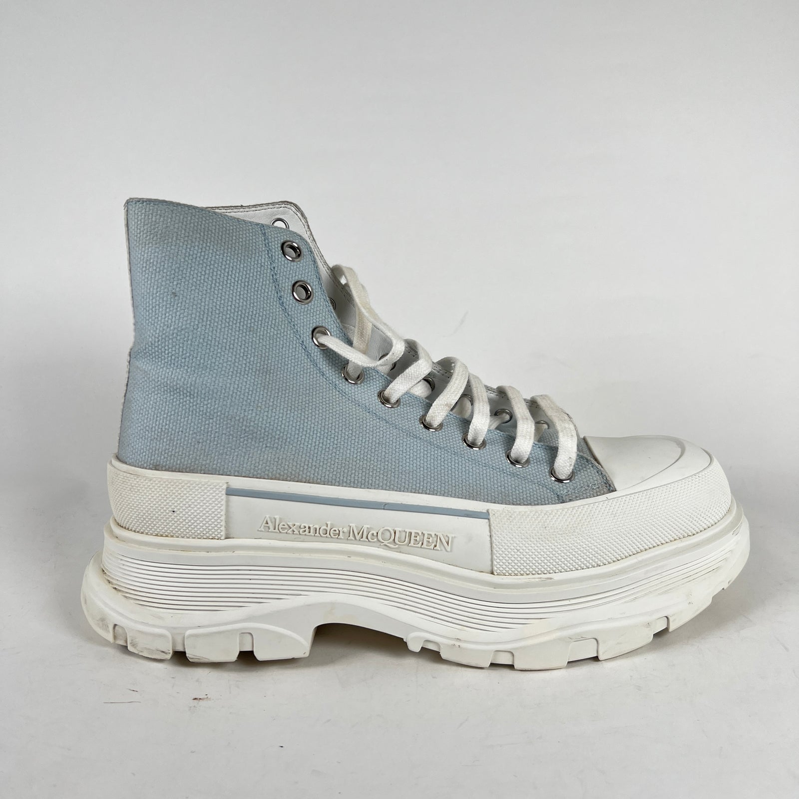 Alexander Mcqueen Tread Slick Baby Blue Size 9