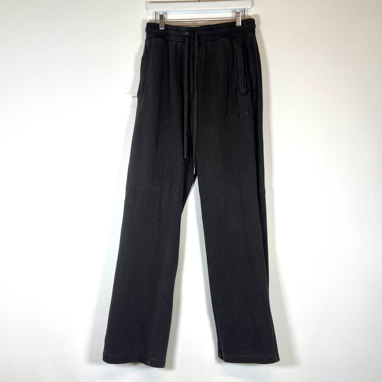 Ksubi Charcoal Straight Leg Sweatpants Size M