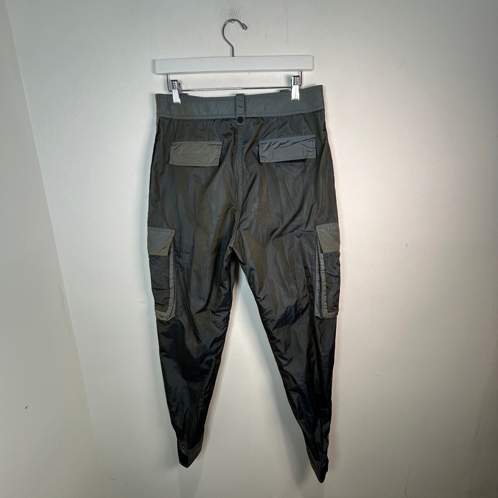 Dior Mesh Lace Nylon Cargo Pants Size 46