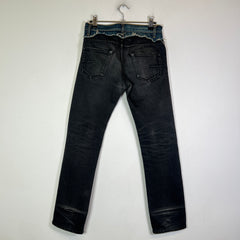 Dior Homme AW06 'These Grey Days' Cummerbund Jeans