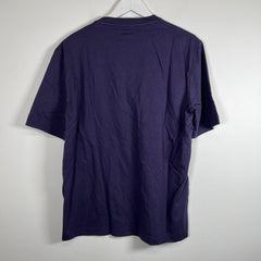 Lanvin Purple Curb Logo Tee Size L