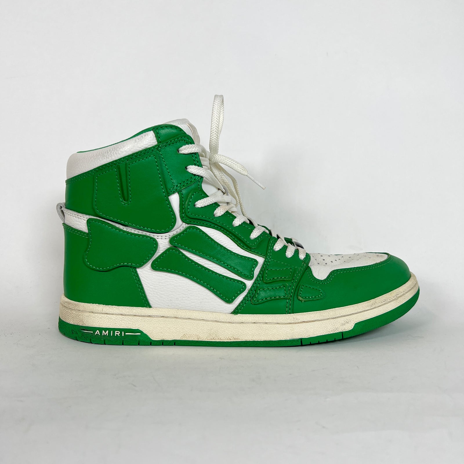 Amiri Bone Green High Top Sneaker Size 11