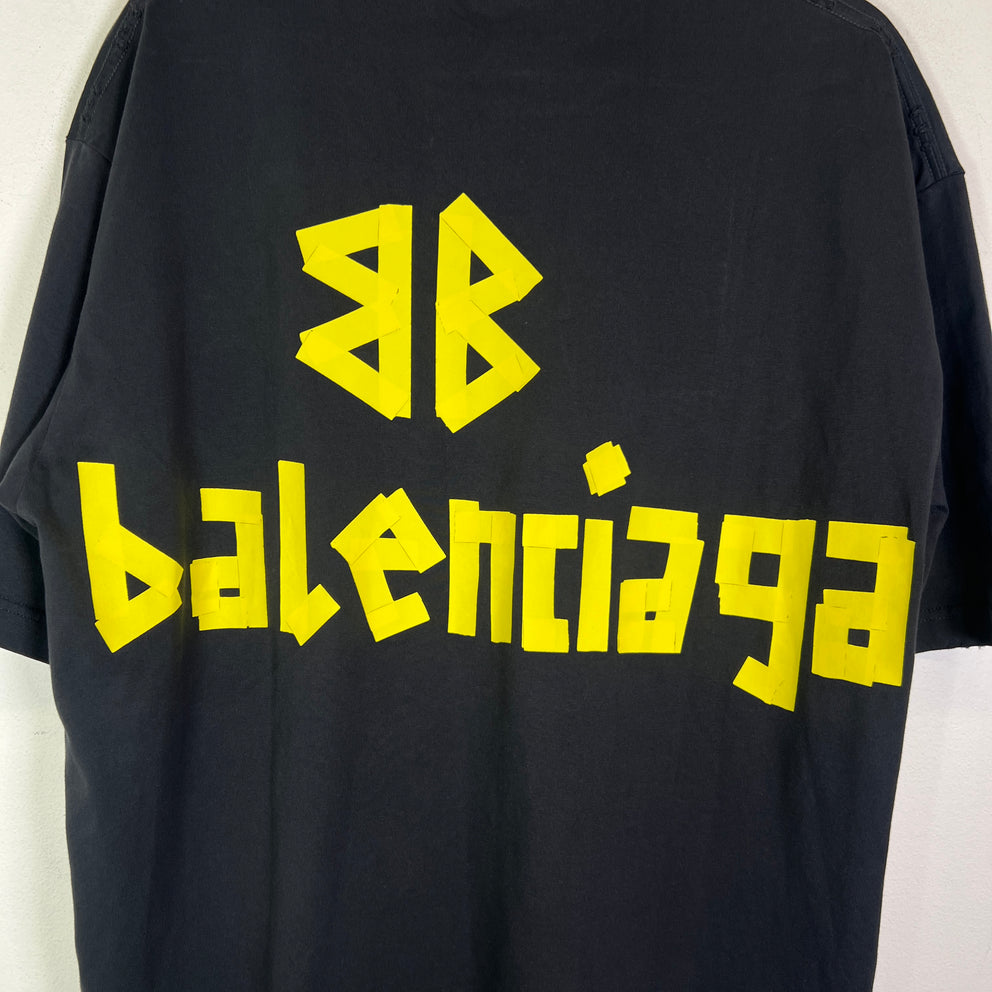 Balenciaga Tape Type Logo T-Shirt