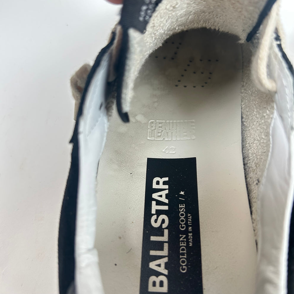 Golden Goose Black Ball Star Sneaker Size 42