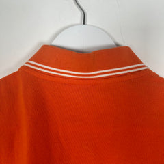 Moncler Orange Polo Shirt Size M