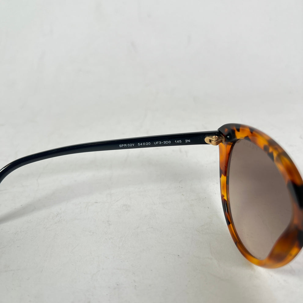 Prada Havana Cat Eye Sunglasses