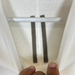 Rick Owens White Felpa Crewneck Size L