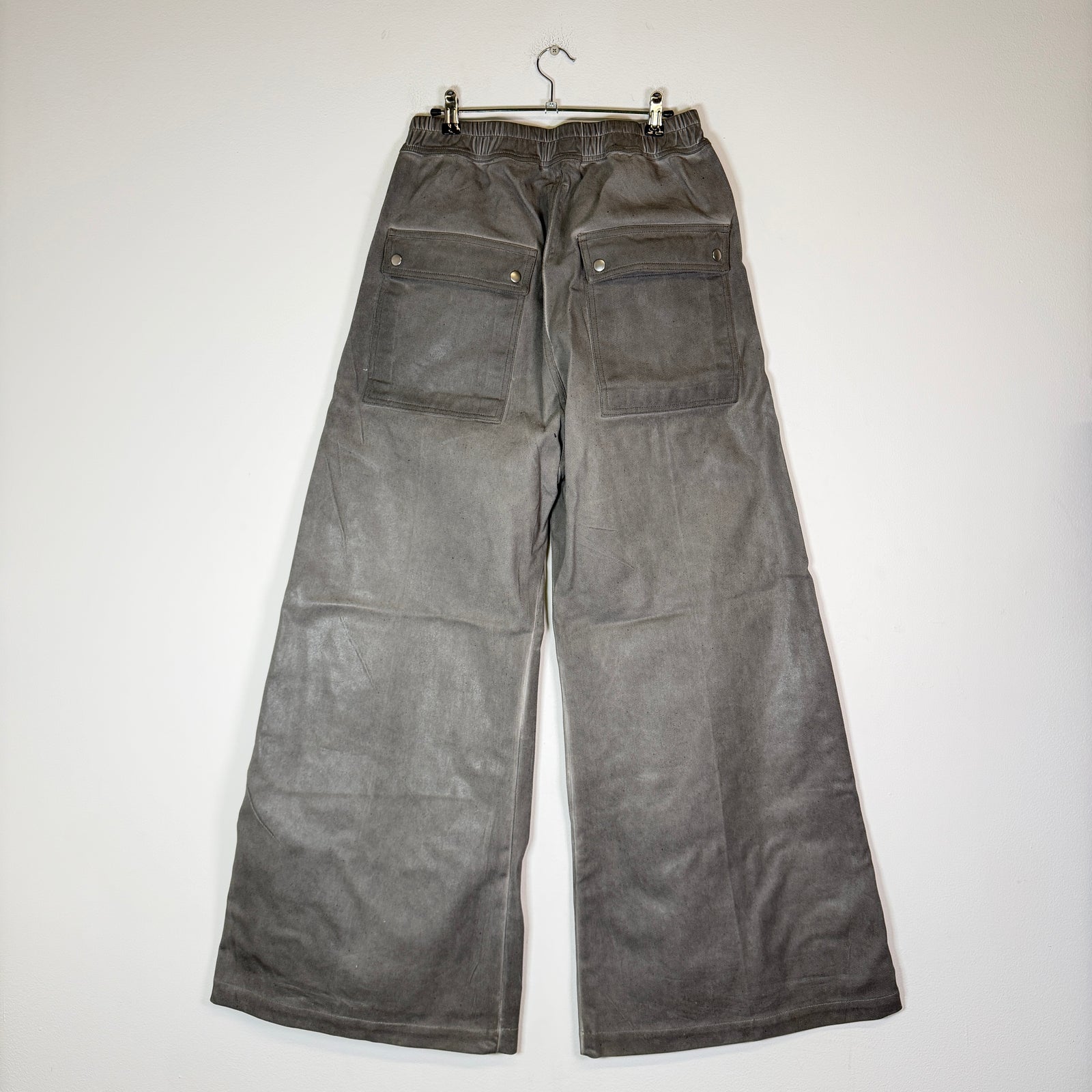 Rick Owens Drkshdw Pearl Waxed Geth Bela Pants Size S