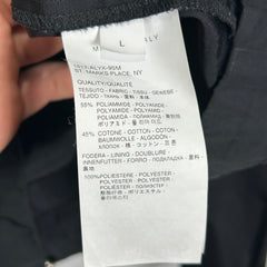 1017 Alyx x 9SM Metal Logo Black Windbreaker Size L