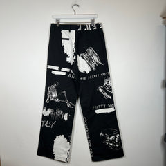 Amiri x Wes Lang Dark Grey Trousers Size 52