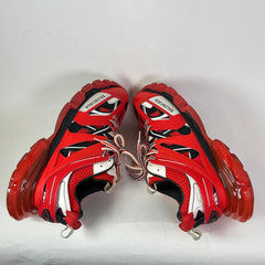 Balenciaga Red/Black Track Sneakers