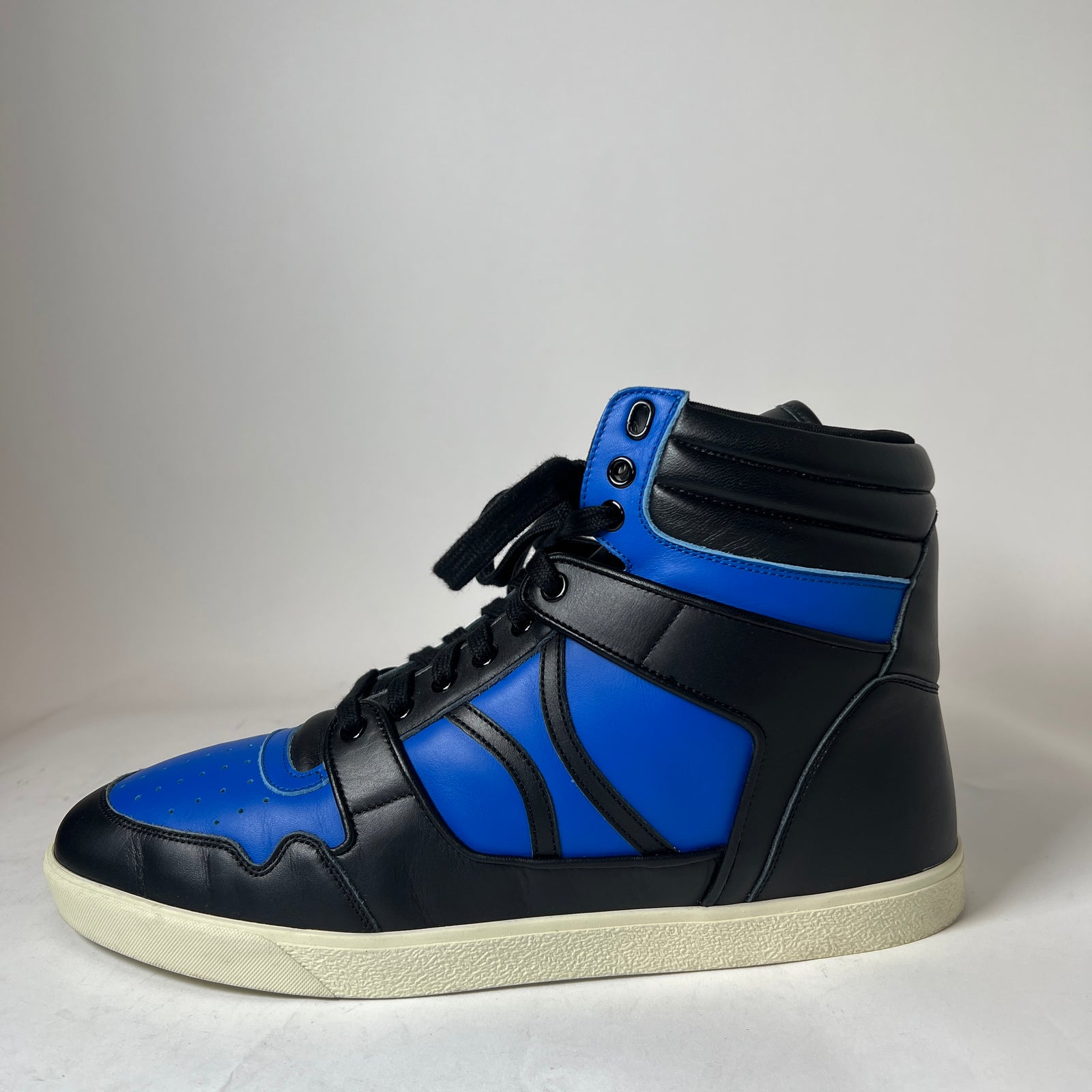 Celine Royal Blue Brake High-Top Sneaker Size 44