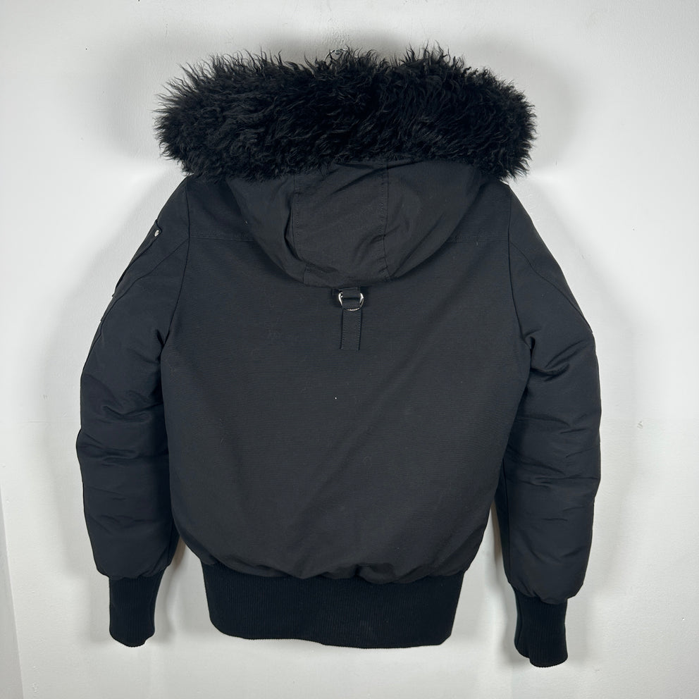 Moose Knuckles Fur Hooded Jacker Size M