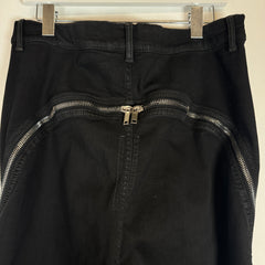 Rick Owens Black Bolan Banana Cut Jeans Size 36