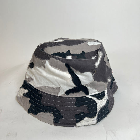 Supreme SS25 Layered Snow Camo Crusher Bucket Hat Size M/L