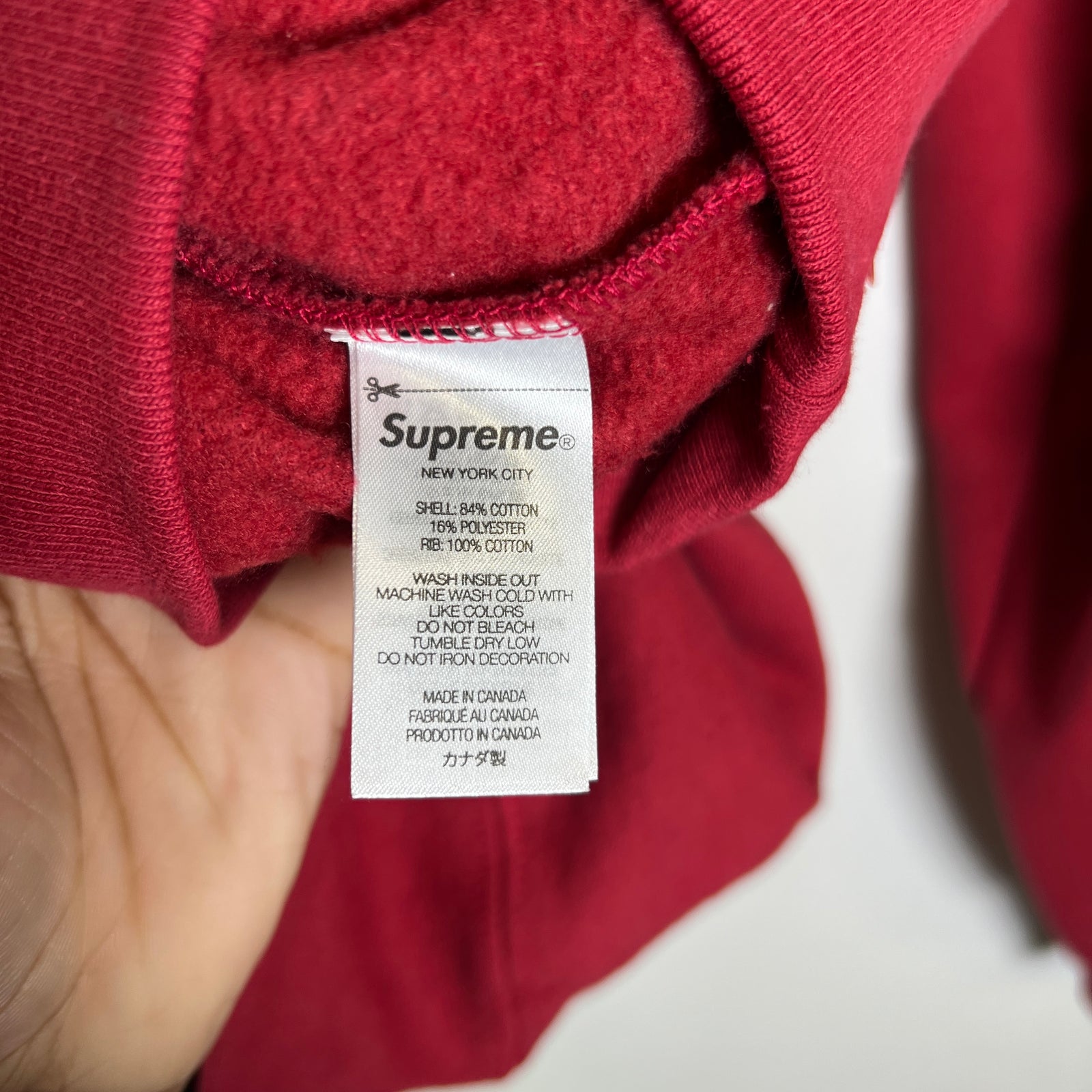 Supreme Tokyo Flag Half Zip Pullover