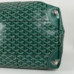 Goyard Goyardine Green Boeing 55 Travel Duffle Bag