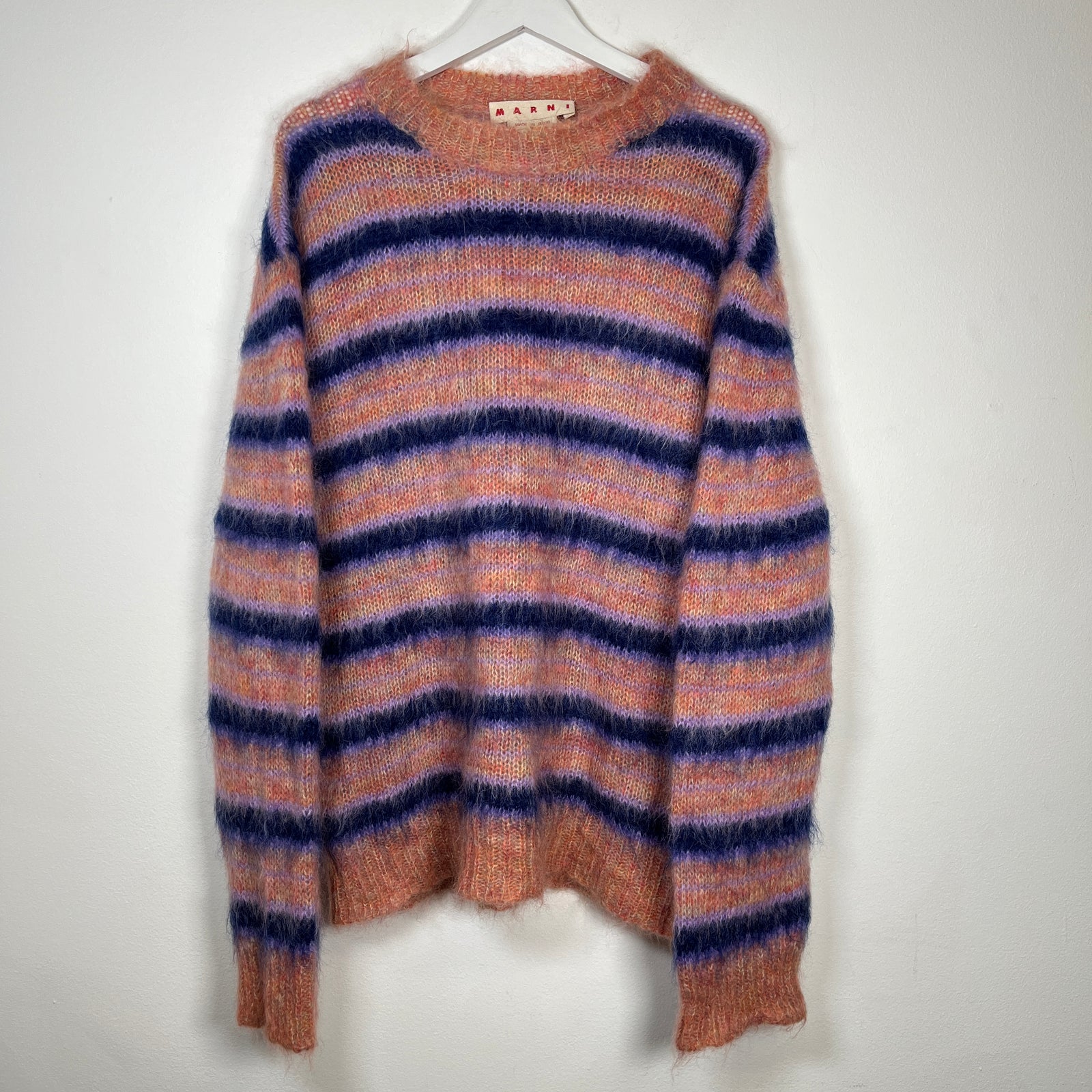 Marni Multicolor Mohair Sweater Size L