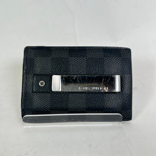 Louis Vuitton Damier Graphite Money Clip Wallet