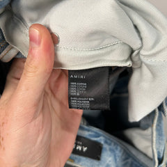 Amiri Travel Patch Jeans Size 30