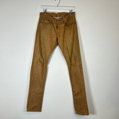 RRL Tan Slim Jeans Size 28