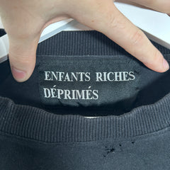 Enfant Riches Deprimes SS117 'Wasted Tears/Years' Cropped T-Shirt Size S