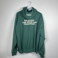 Vetements Green Tourist AW18 Hoodie Size XL