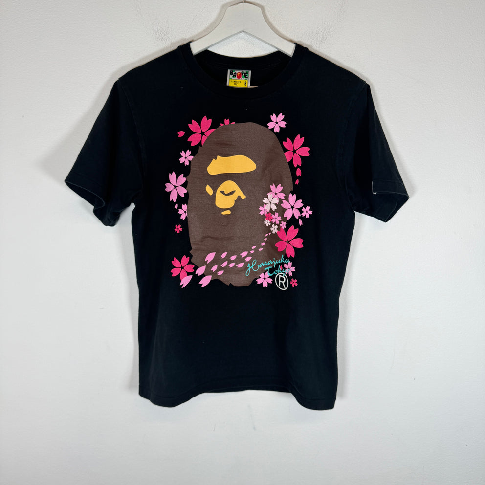 Bape Sakura Ape Head T-Shirt Size S