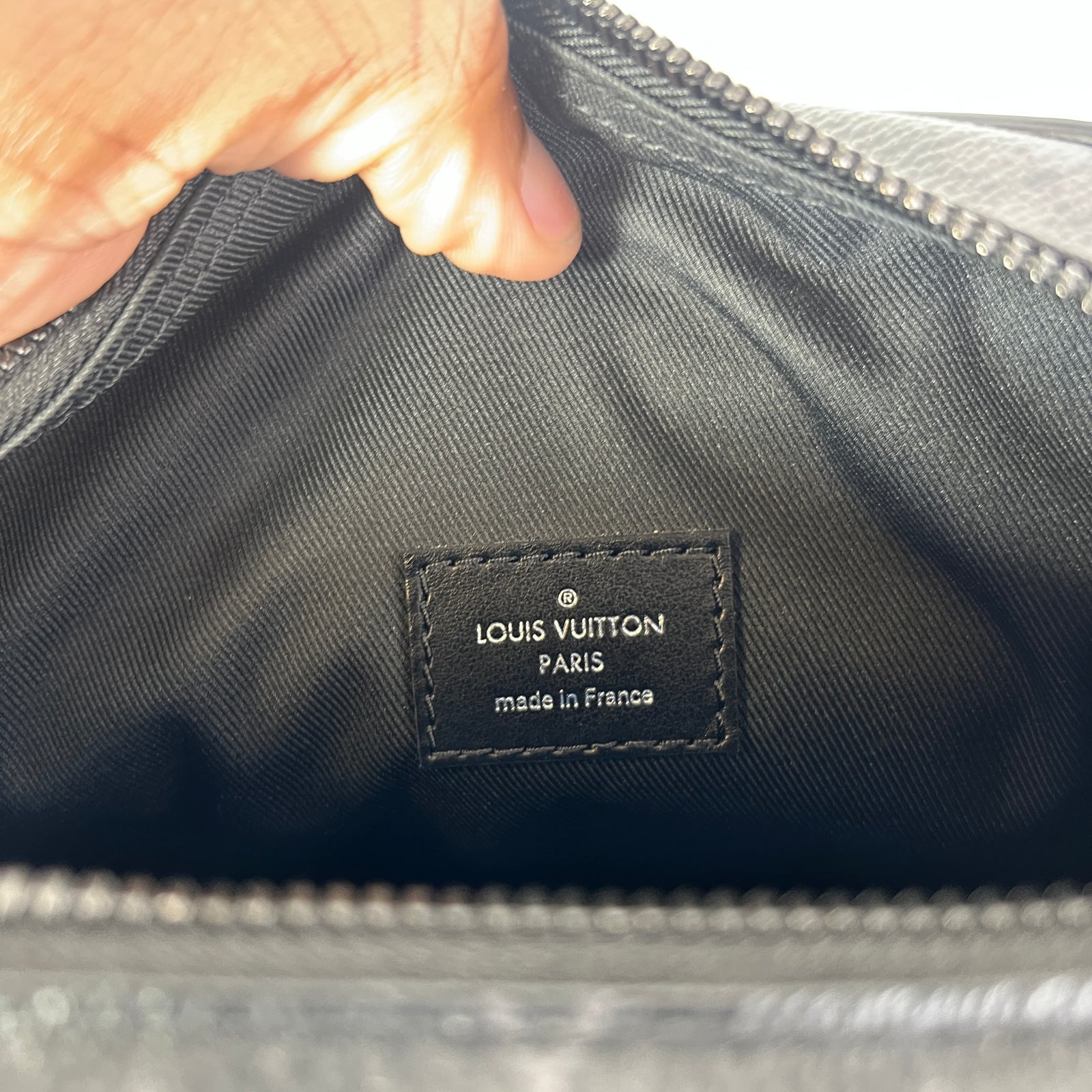 Louis Vuitton Eclipse Monogram Soft Trunk Bag