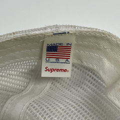 Supreme Teal "Illest In The Game" Logo Trucker Hat