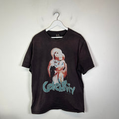 Saint Michael Black Celebrity T-Shirt Size L