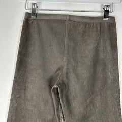 Rick Owens FW11 Limo Dust Blistered Leather Biker Leggings