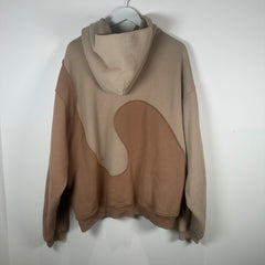 ERL Brown Swirl Hoodie Size XXL