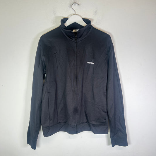 Valentino Black Logo Track Jacket
